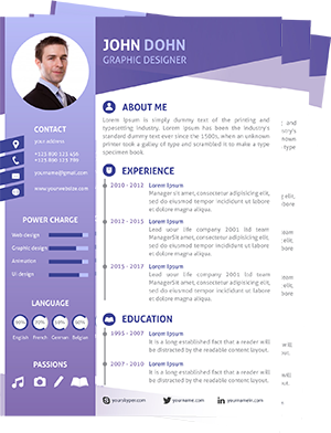 resume icon one - Resume Design