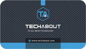 techabout card - Business Card Design